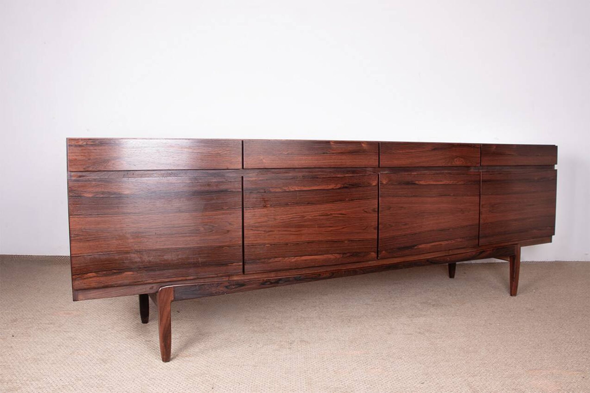 Danish Enfilade in Rosewood, model FA 66, Ib Kofod-Larsen for Faarup.