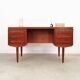 Teak desk, Danish design, 1970s, manufactured by AP Møbler Svenstrup