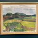 Swedish Oil on Canvas – “Orust” by Wilgot Olsson – Signed – Vintage