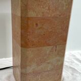Table lamp in vintage marble