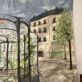 Painting on canvas