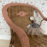 Wicker armchair