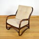 Vintage Bamboo Armchair 1960