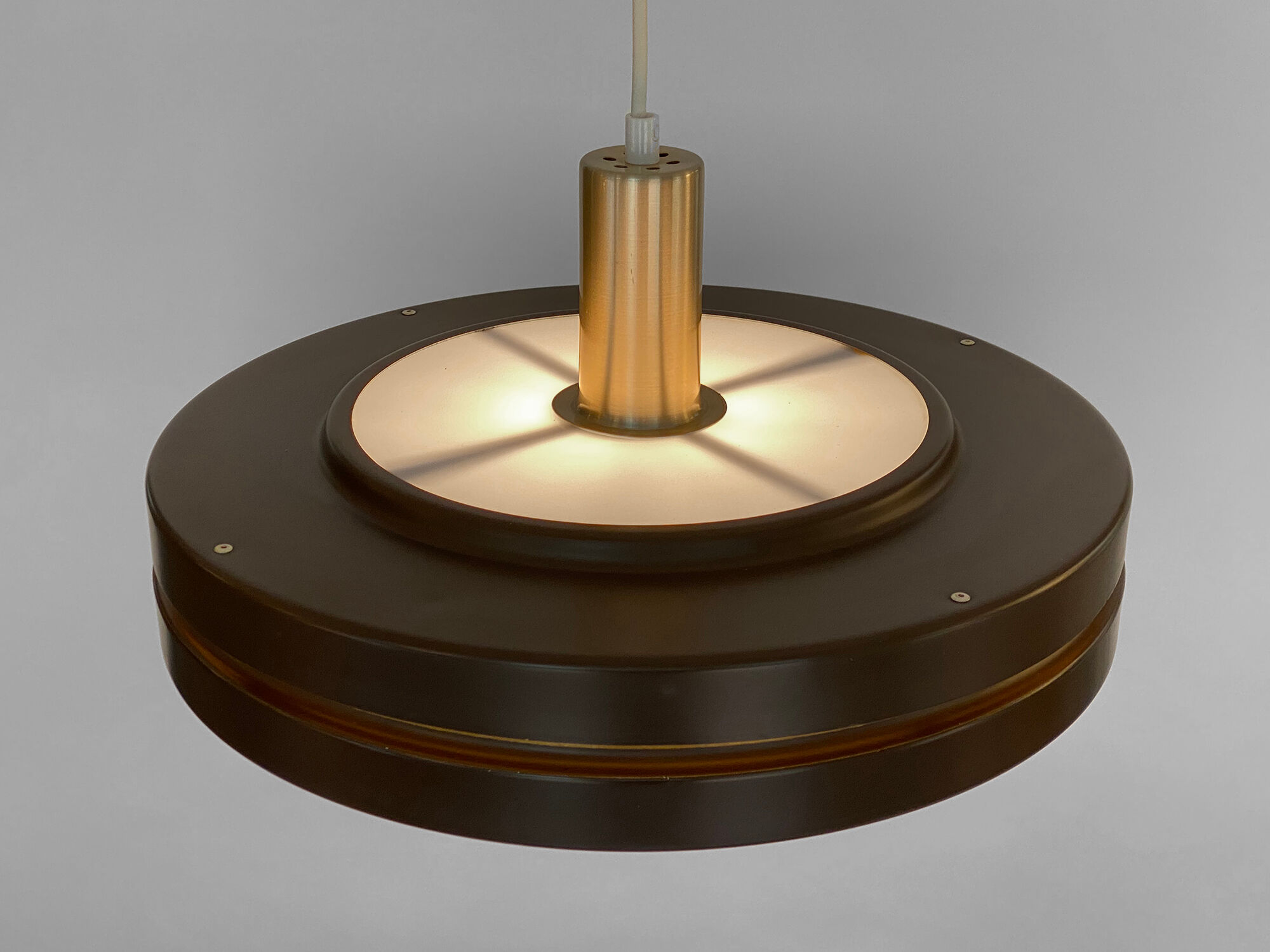 Vintage pendant light by Vitrika, Denmark 1970