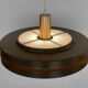 Vintage pendant light by Vitrika, Denmark 1970
