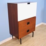 Dutch CU07 cabinet in teak, Japanese series, Cees Braakman for Pastoe, 1950