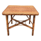 Table basse rotin vintage, 1950