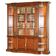 Theodore Alexander library in faux books in burl laurel.