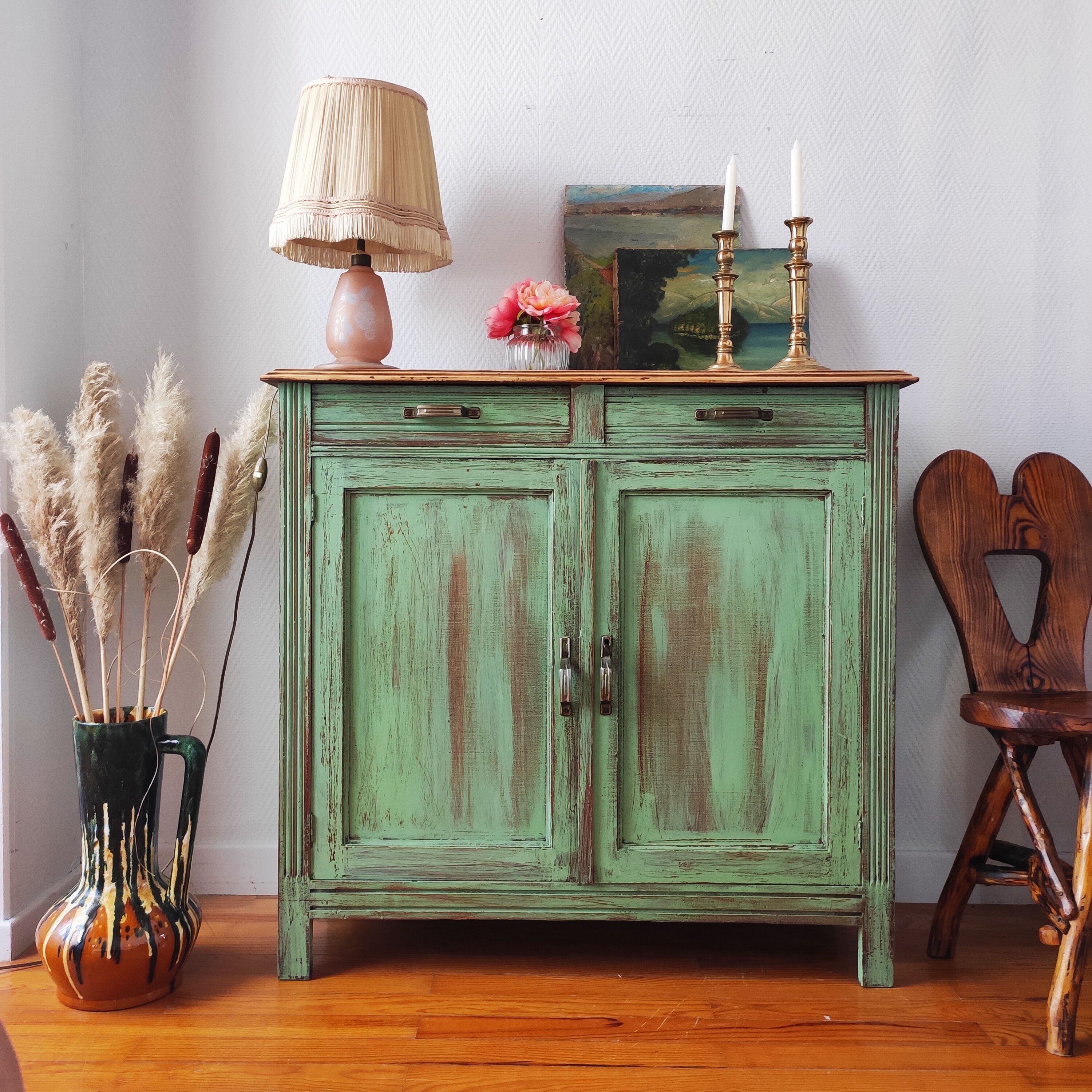 Patinated Parisian buffet
