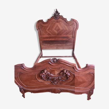 LOUIS XV ROCAILLE BED 1900