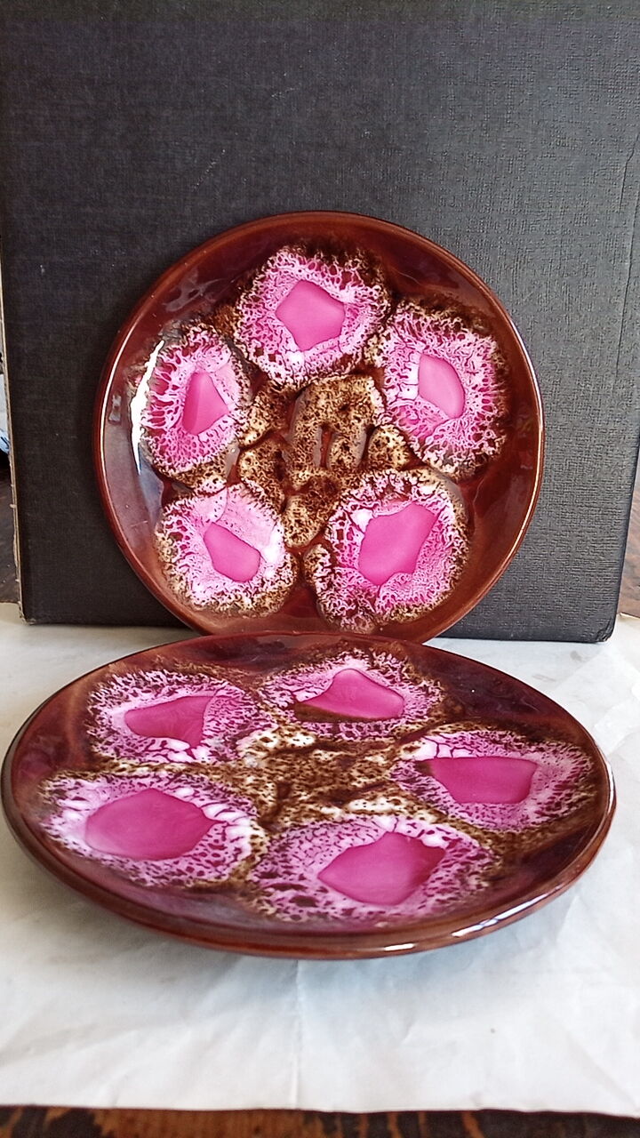 Vallauris - pair of plates by Marius Giuge