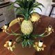 Vintage 1950s pineapple chandelier by Maison Charles.