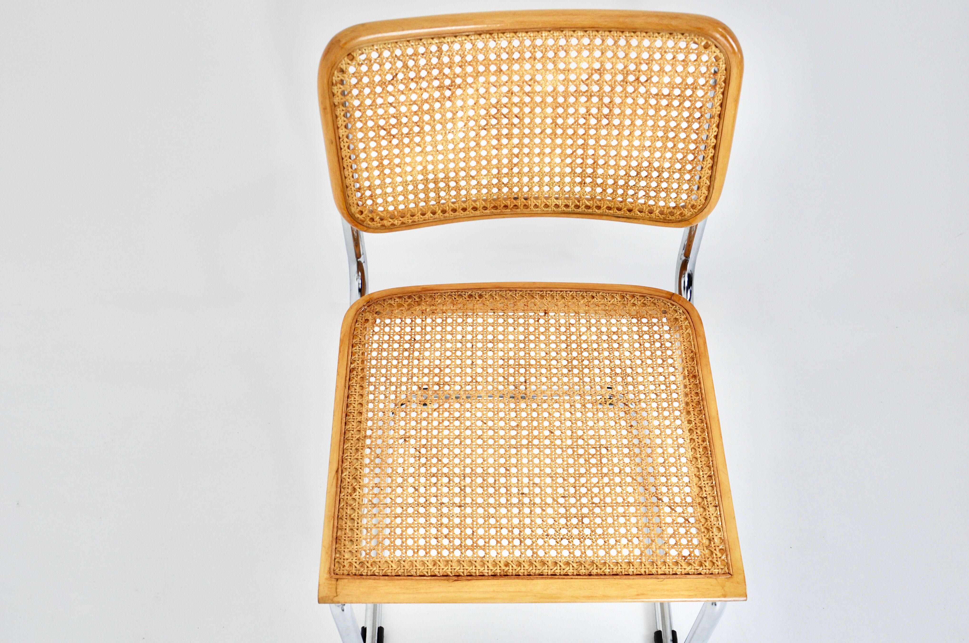 Dining chairs B32 by Marcel Breuer