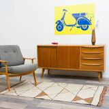 1950s walnut sideboard, fully restored