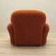 Orange armchair, Italian design, 1970s, production: Italy