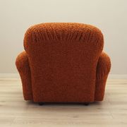 Orange armchair, Italian design, 1970s, production: Italy