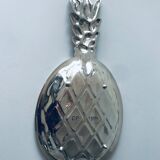 Plat ananas argenté