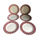 6 plates flat Digoin Sarreguemines