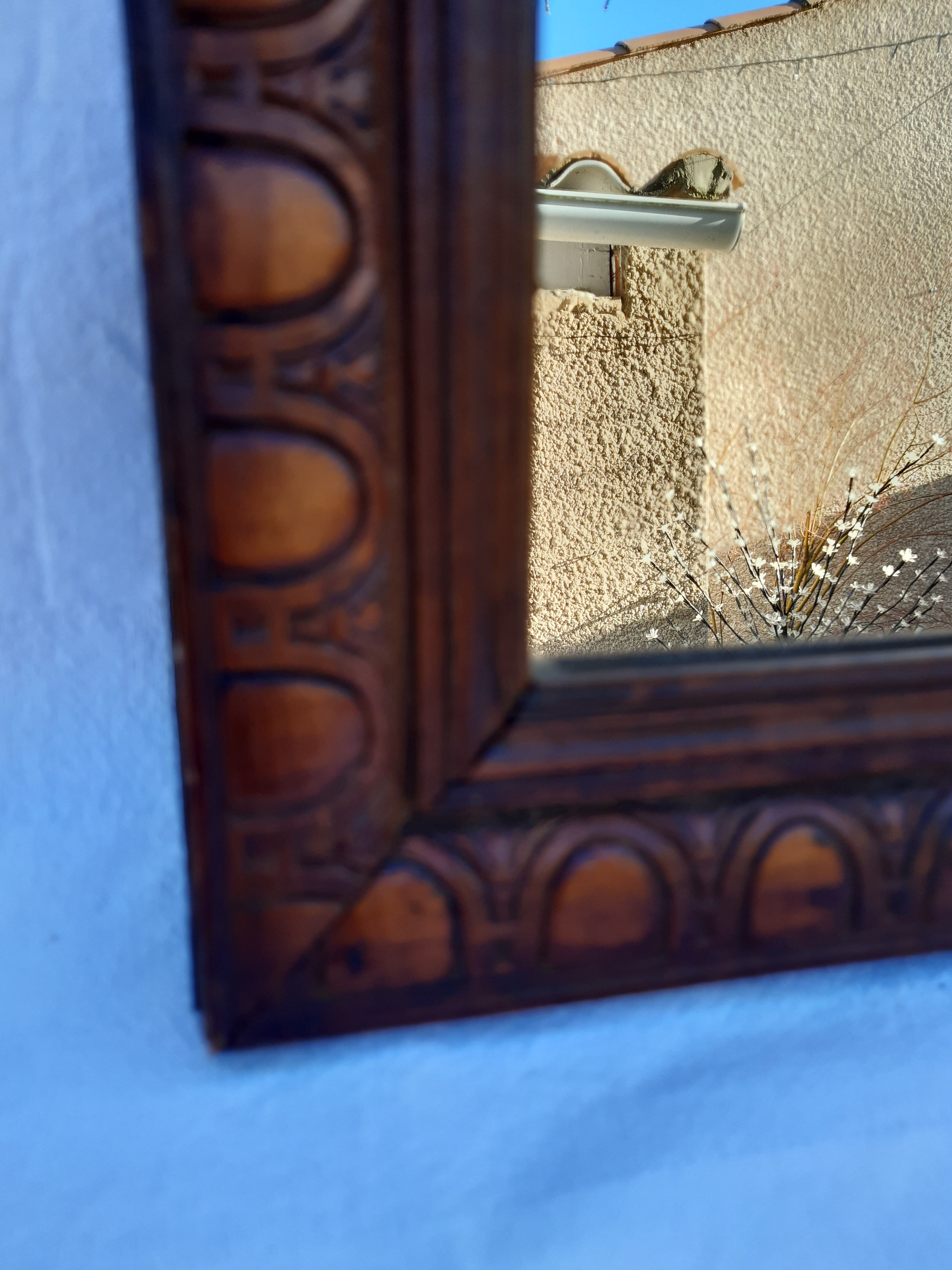 Mirror art deco 40x54cm