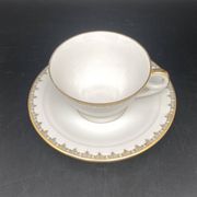 Service à thé/café porcelaine de Limoges blanche et dorure – MPM0724SV1