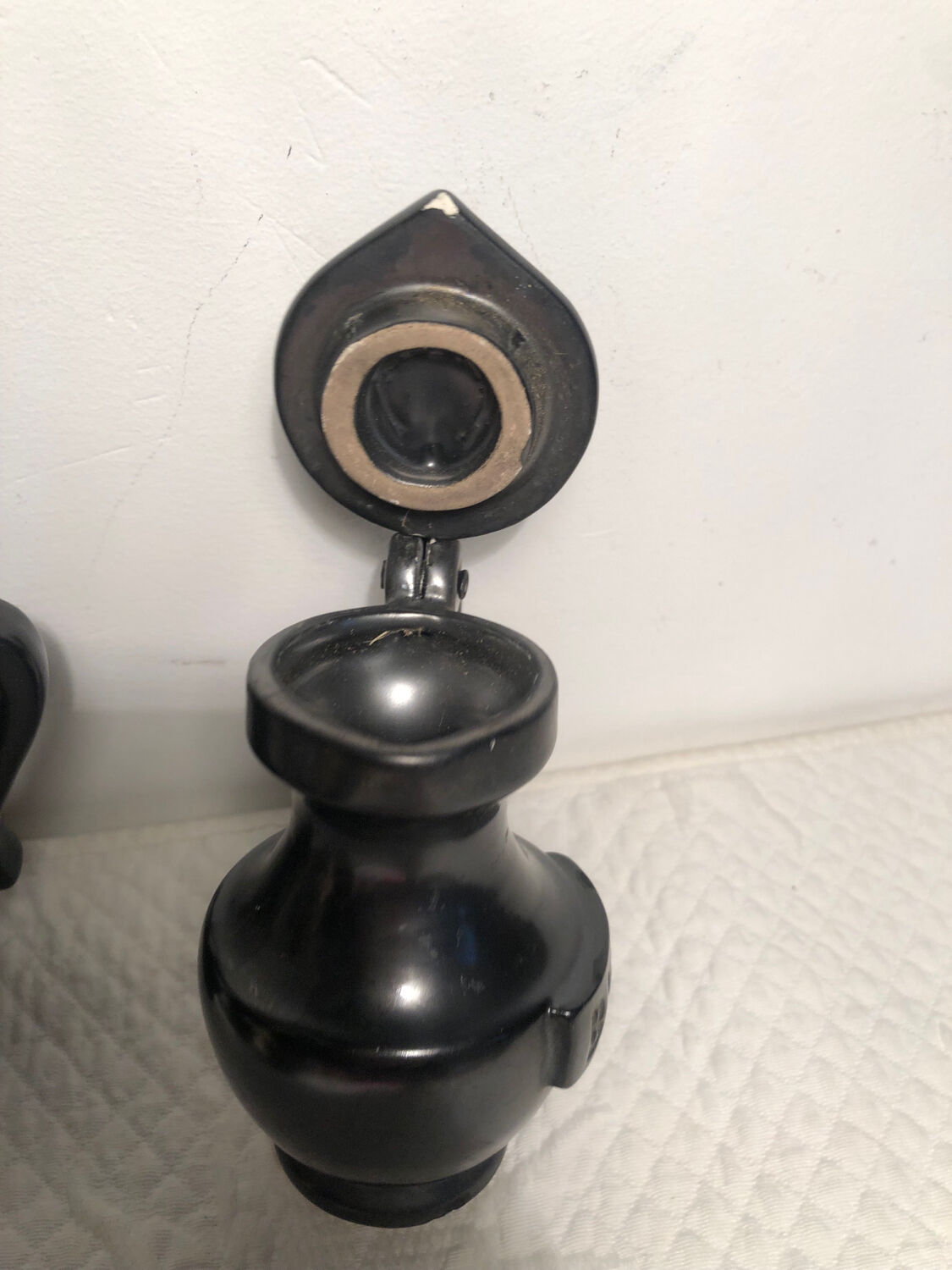 Set of vintage ceramic pitchers