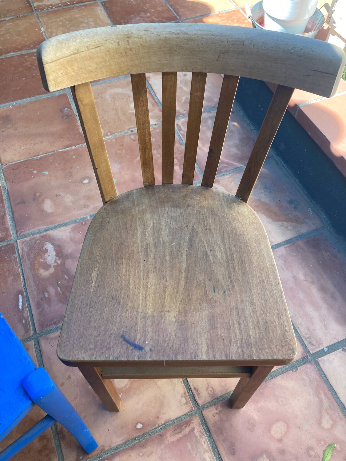 Two bistro chairs