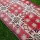 Vintage Turkish hallway rug 115x250 cm