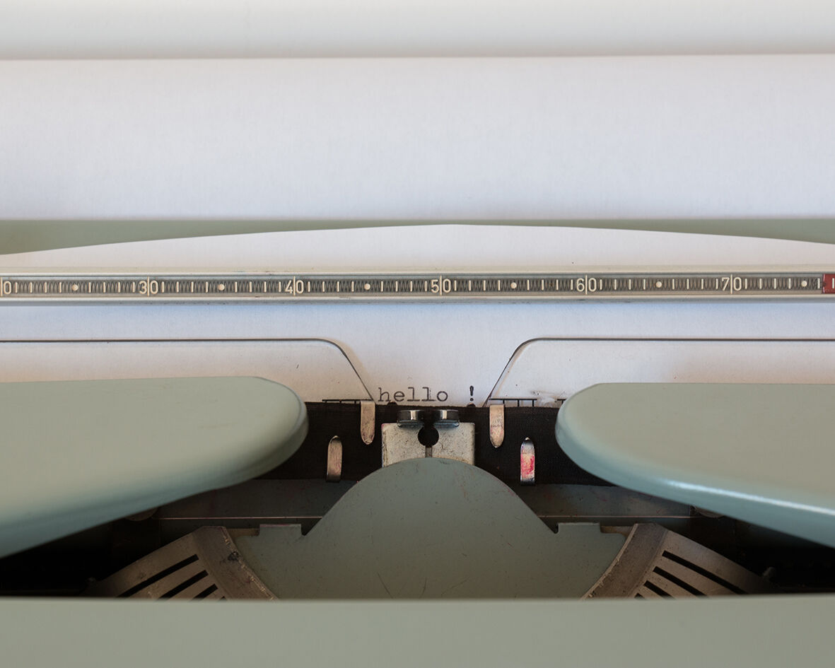 Hermes 3000 mint typewriter