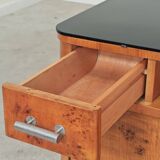Jindrich Halabala dressing table and bedside tables for Up Zavody 1950