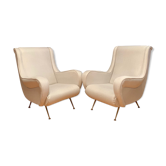A pair of armchairs by Gigi Radice, Italy, 1960s