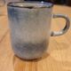5 mugs bleu/gris