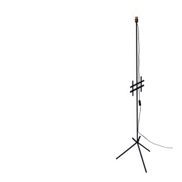Lampadaire minimaliste en fer