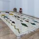 Handmade wool Berber rug 300 X 190 CM