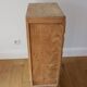 Raw wood chest of drawers