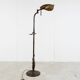 Vintage brass leaf floor lamp 1970s