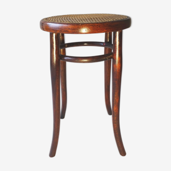 Cane 1900 piano Thonet stool