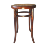 Cane 1900 piano Thonet stool