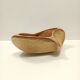 Brown Glazed Ceramic Trinket Bowl - Centerpiece by Bertoncello, Italy