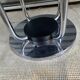 Round coffee table art deco style