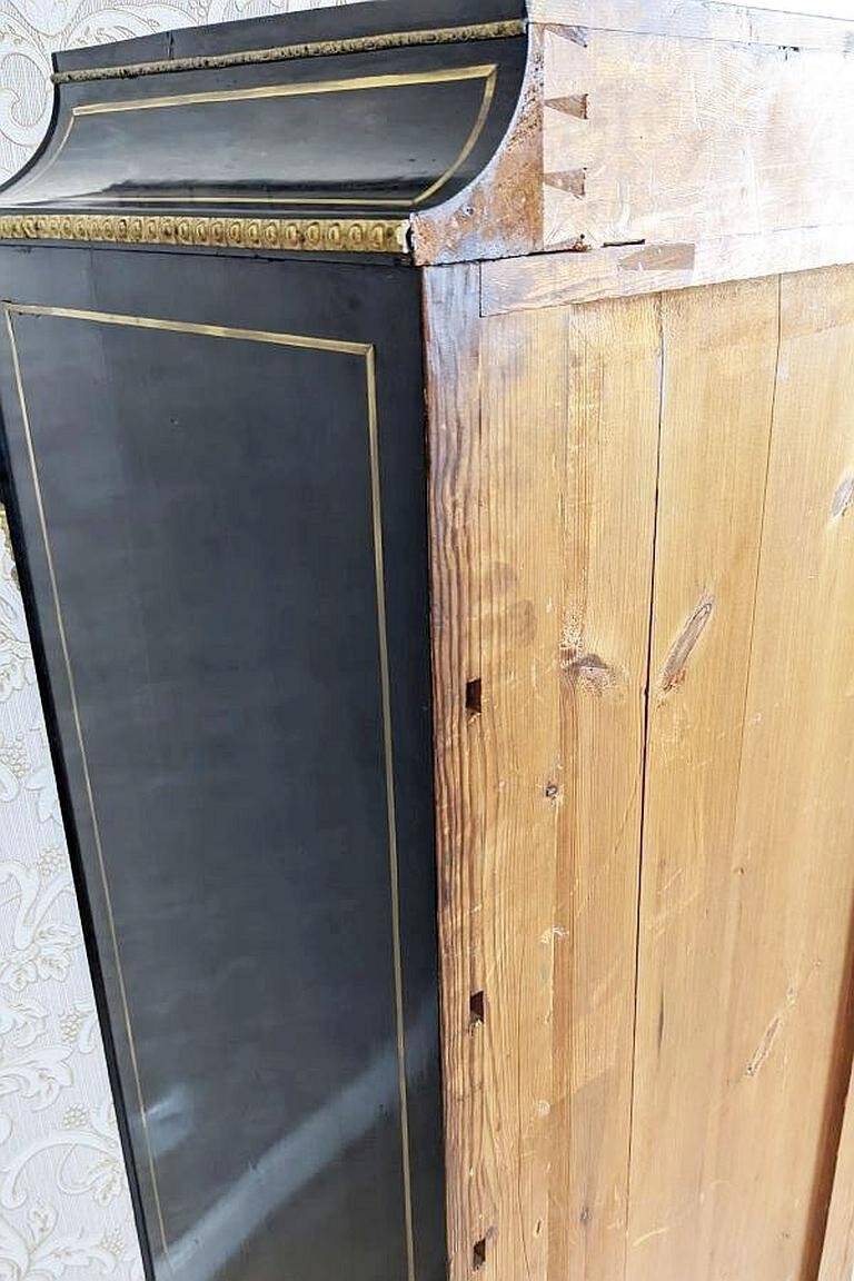 Antique Baroque Revival Inlaid Dresser, 1890s