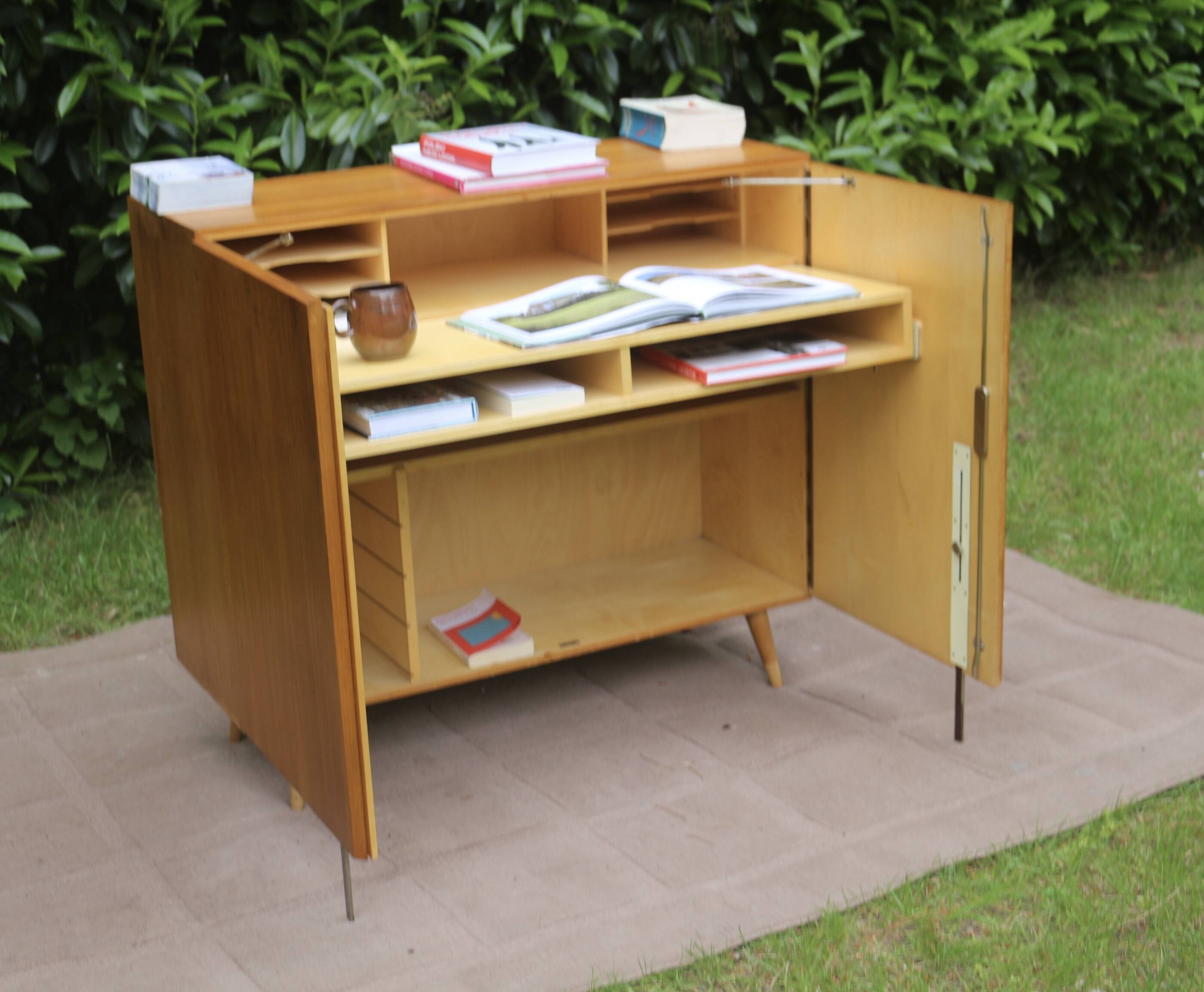 Vintage Magic Box desk by Mummenthaler and Meier, 1960s. Ref DANY