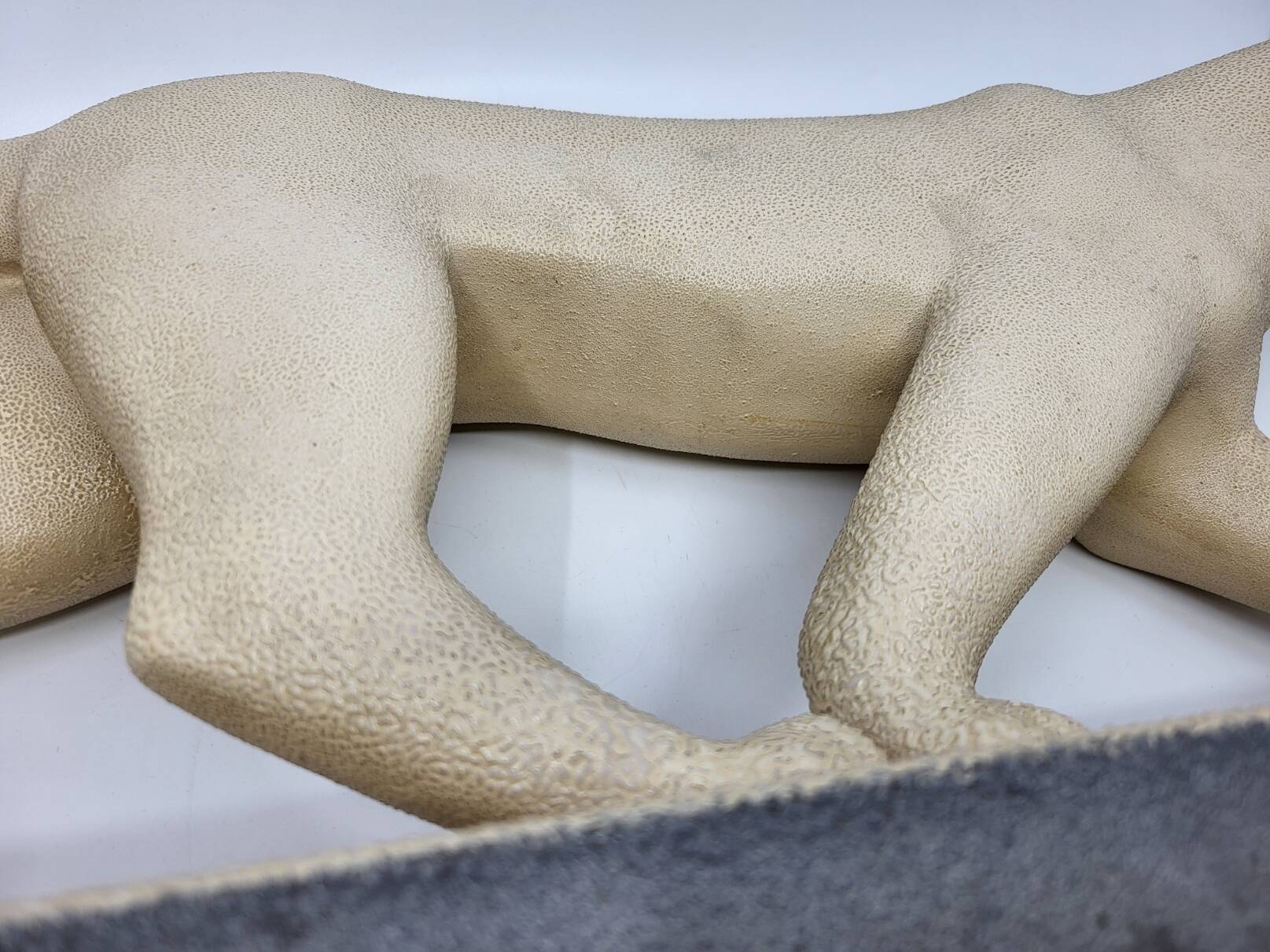 Saint Radegonde Panther in ceramic Art Deco France 1935