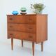 Commode scandinave teck 1960s