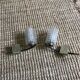 Pair of 60s metal sconces
