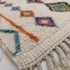 Tapis berbere coloré taille 200 x 300 cm