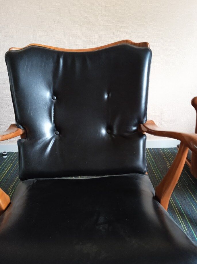Pair of Scandinavian armchairs