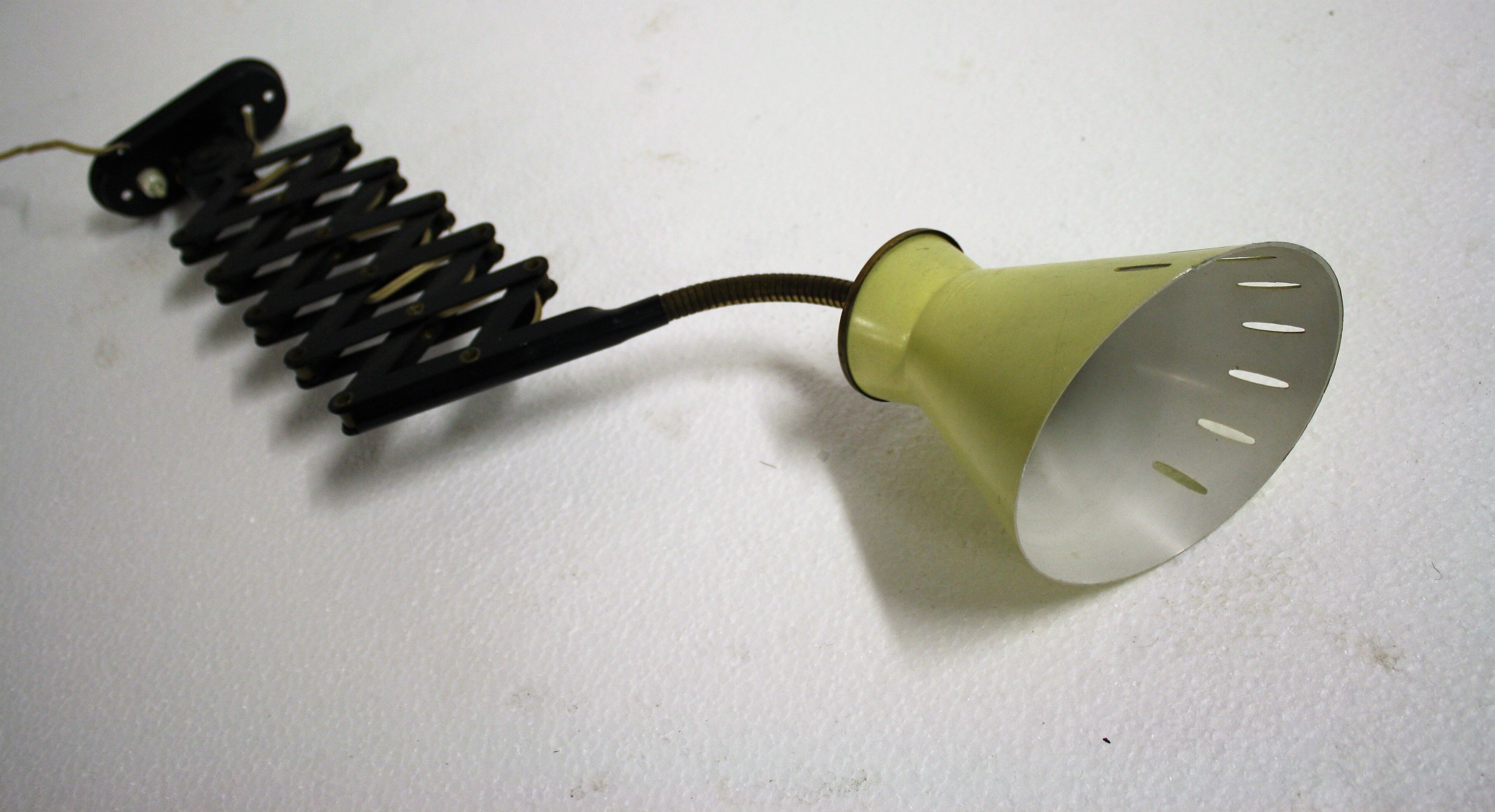 Vintage dutch scissor lamp, 1950s