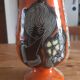 Vintage Vase in Glazed Ceramic