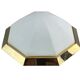60s 70s Limburg Glashütte Plafoniere ceiling lamp glass space design lamp