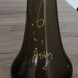 Large 50 cm high single-flower vase signed Arion
